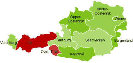 Kaart Tirol